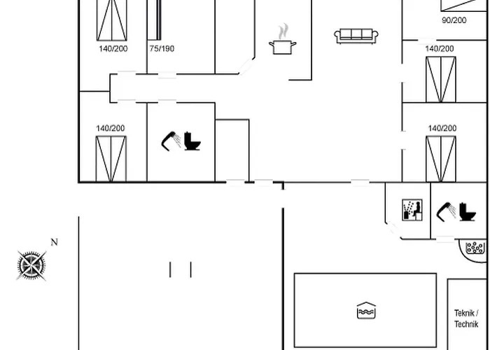 Botmar - 1-5km From The Sea By Interhome Holiday home *